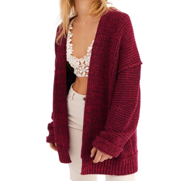 🆕FREE PEOPLE HIGH HOPES CARDIGAN - Picture 2 of 9